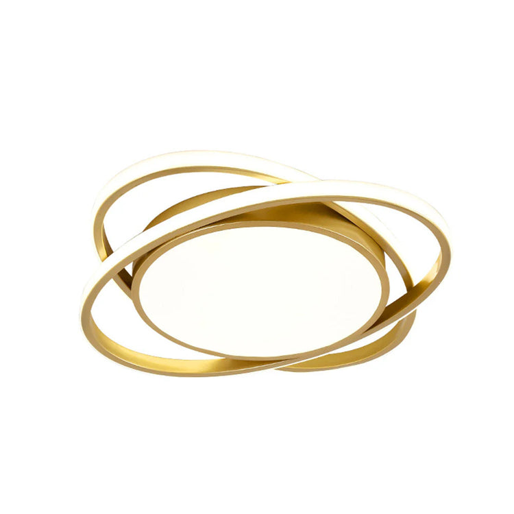 Slank nordisk rund LED-loftslampe