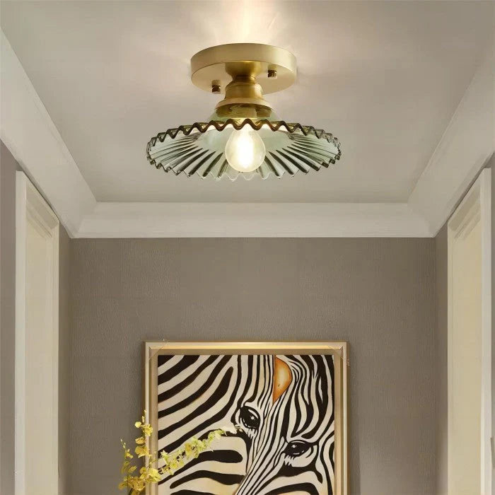 Lampada da soffitto semplice creativa francese