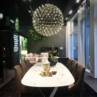 Silver Luster Ball Pendant Light