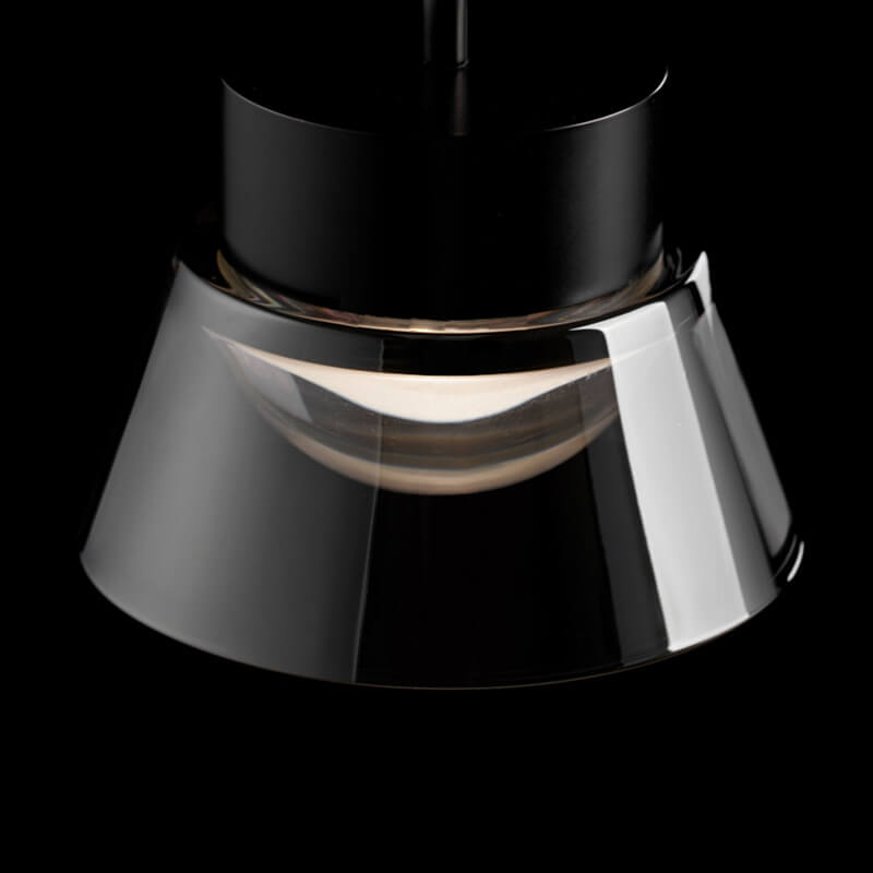 Italiensk minimalistisk glas pendellys