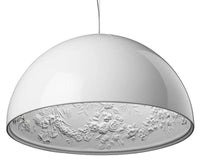 Glarefusion Modern Creative Semicircular Glass Pendant Light