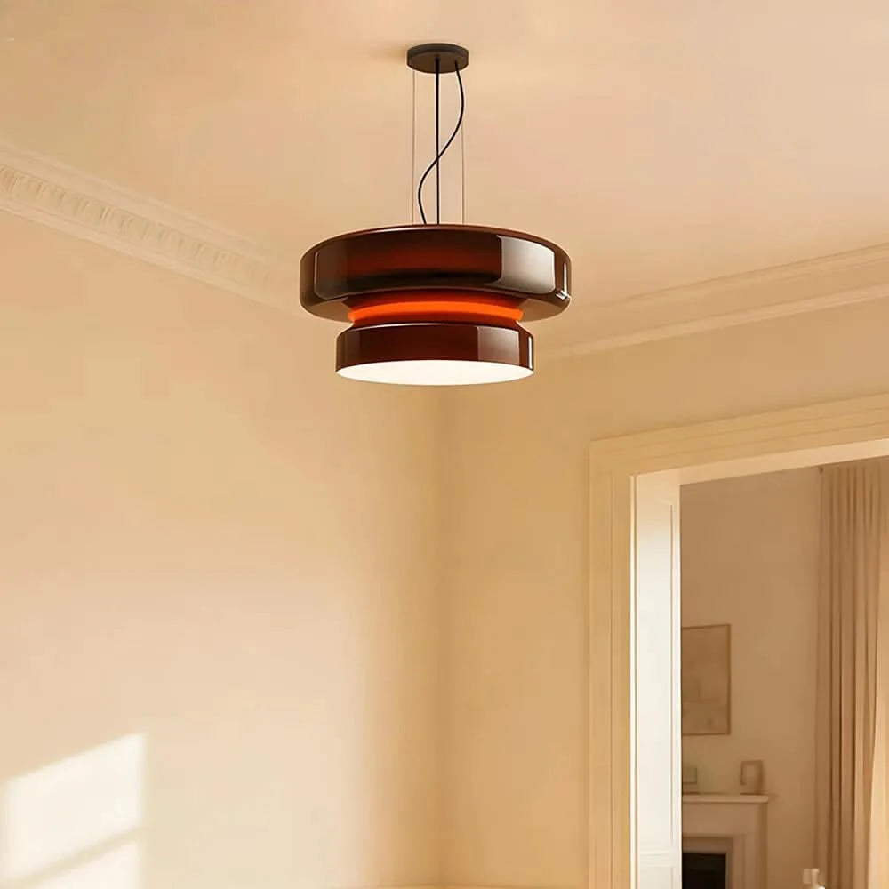 Glarefusion Creative Stained Glass Ceiling Light