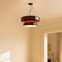 Plafonnier créatif en vitrail Glarefusion