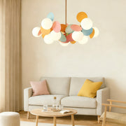 Lampadario a forma di albero di bolle