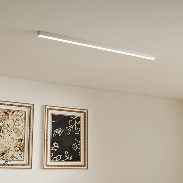 Lampada da soffitto moderna e minimalista a striscia lunga