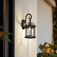 Classical Antique Lantern Glass Wall Light