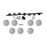 Trendy Multiple Spherical Glass Globe Pendant Light