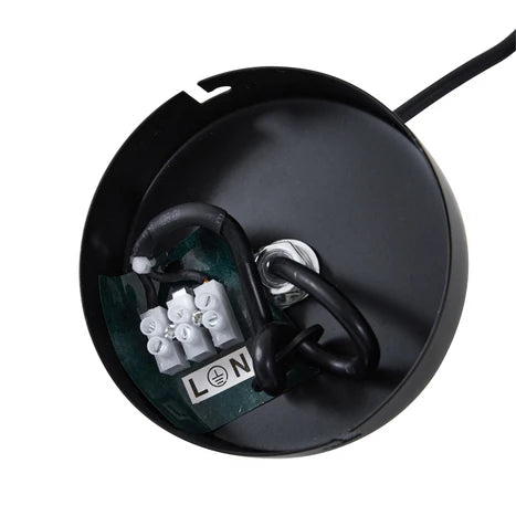 Lampadario a sospensione di design con sfere in vetro multiple