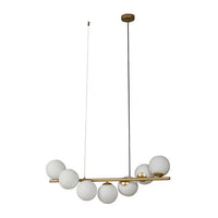 Trendy Multiple Spherical Glass Globe Pendant Light
