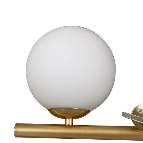 Lampadario a sospensione di design con sfere in vetro multiple