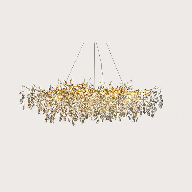 Moderne Krystal Luksus Loftslysekrone