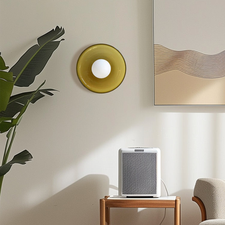 Glarefusion Plafonnier rond moderne à encastrer