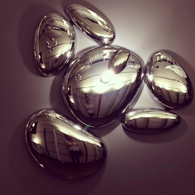 Trendy Pebble Metal Ceiling Light