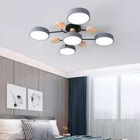 Plafonnier LED circulaire moderne nordique en acrylique