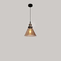 Scandinavian Transparent Glass Pendant Light