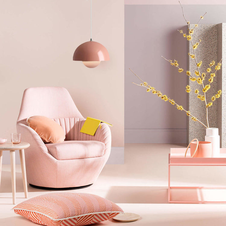 Modern Colorful Round Light Pendant Light