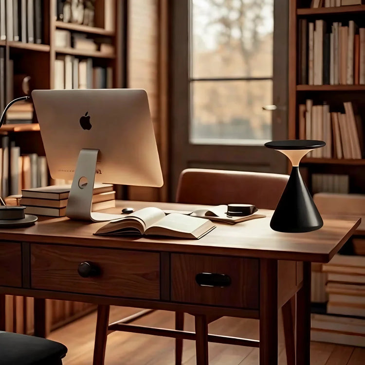 Creative timeglas bordlampe