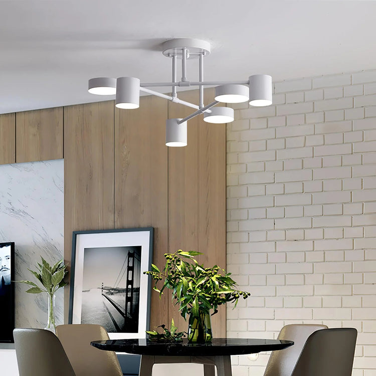 Novel Geometric Metal Ceiling Light