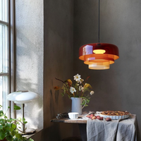 Moderne kreative Glasanhänger Lichter