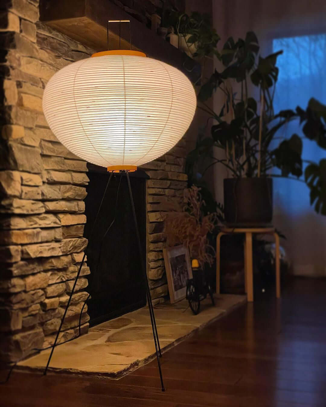 Orientalsk papirskygge lampe