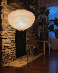 Orientalsk papirskygge lampe