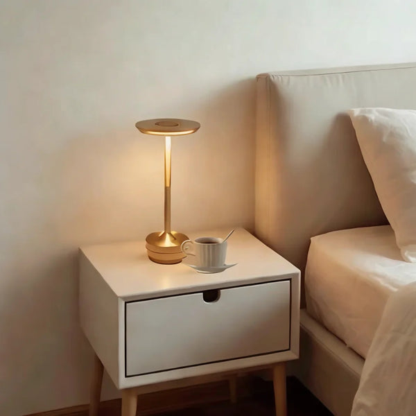 Glarefusion moderne trådløs berøringsbordlampe