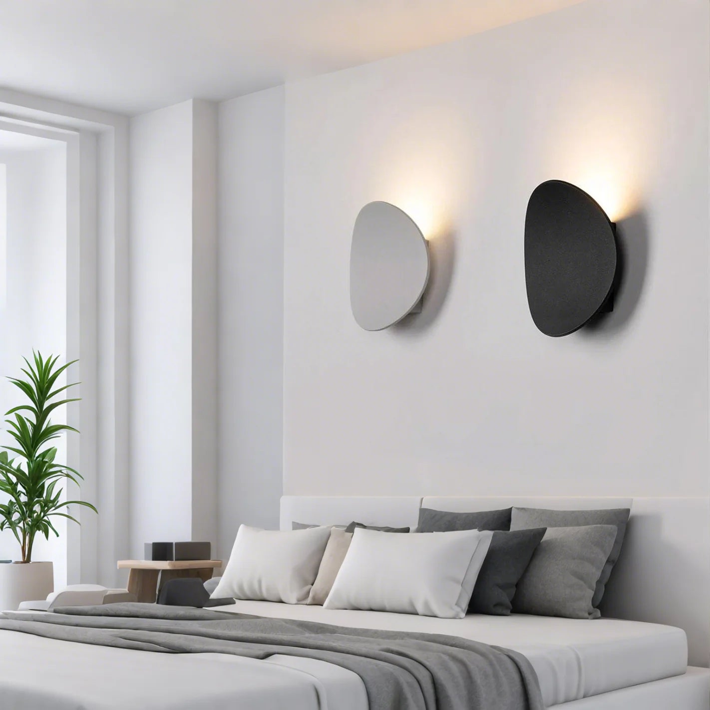 Nordic Modern Creative Vägglampa i aluminium