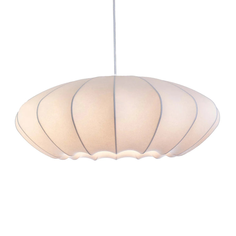 Modern Irregular Silk Pendant Light