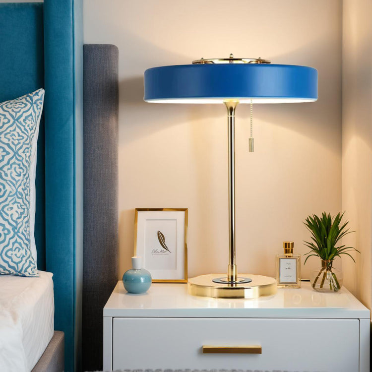 Glarefusion Nordic British Retro Creative Bordlampe