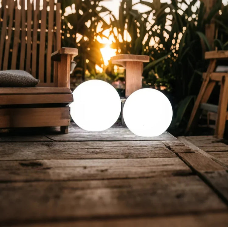 Solar Sphere Glow Garden Light