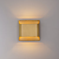 Leclerc form messing lampe