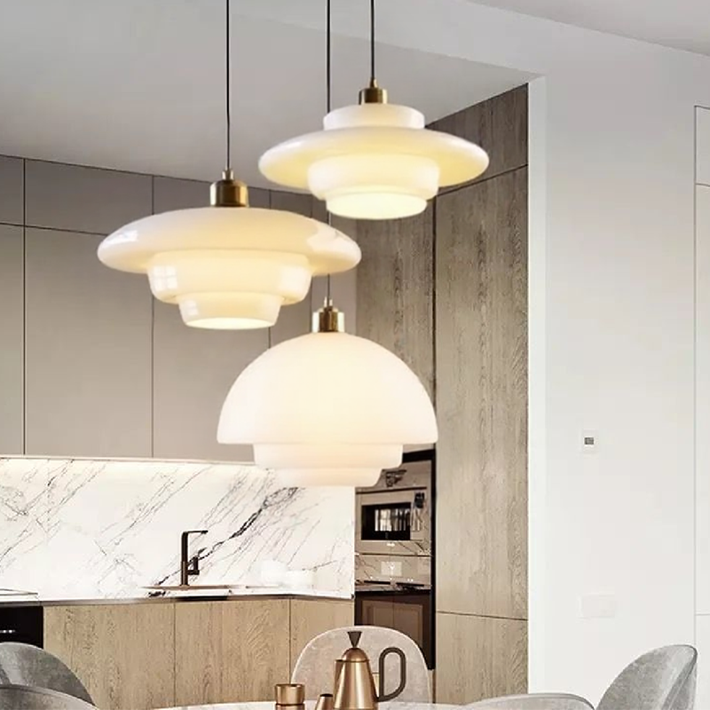 Glarefusion Nordic Modern Simple Glass Pendel Light
