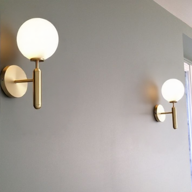 Moderne luxuriöse LED -Wandleuchte