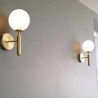 Moderne luxuriöse LED -Wandleuchte