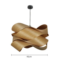Rustiekmodern onregelmatig houten licht