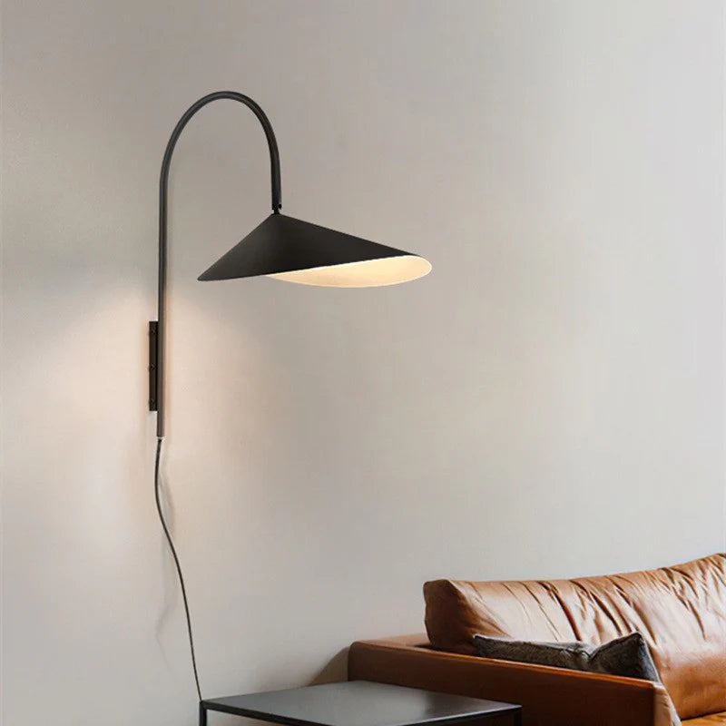 Contemporary Arum Bloom Wall Light