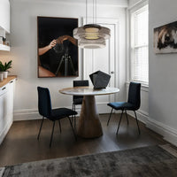 Bauhaus Style Glass Pendant Light