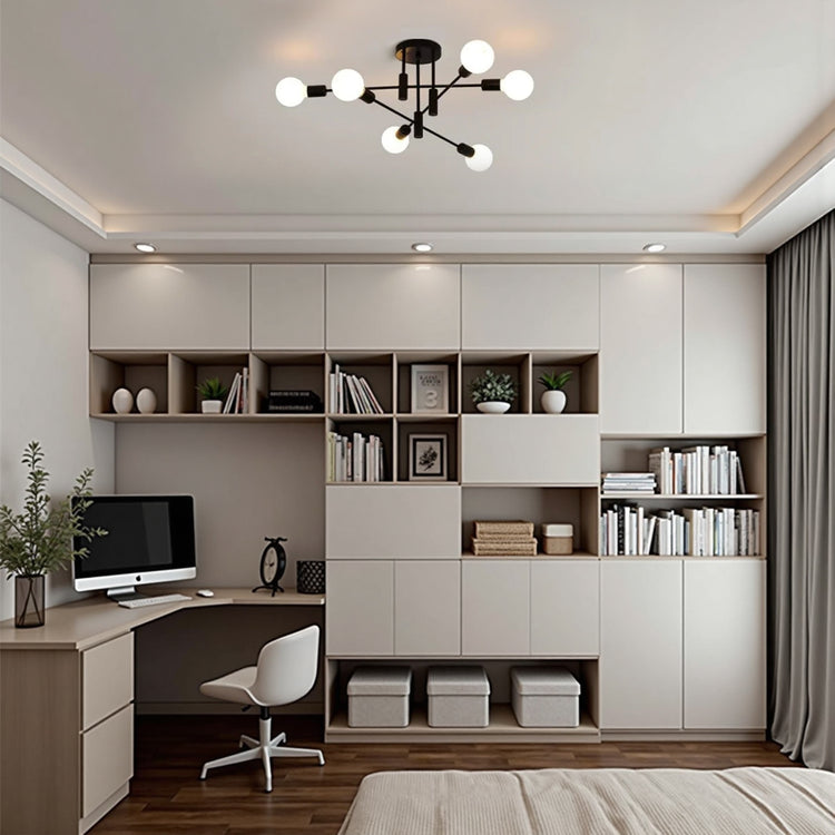 Moderne Nordic Multiple Blubs Loftslampe