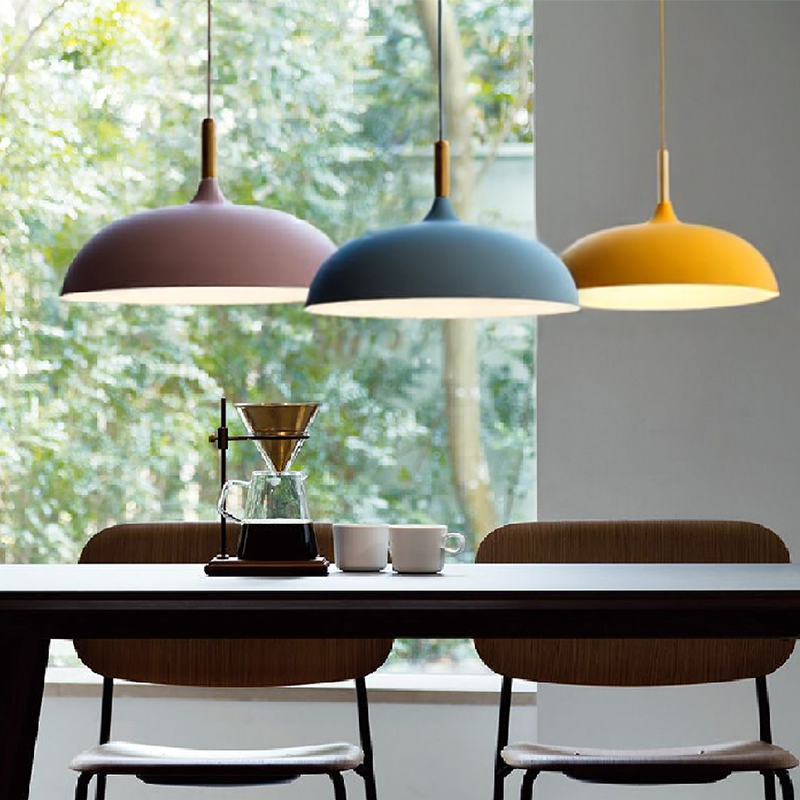 Glarefusion Lampe suspendue moderne à dôme simple