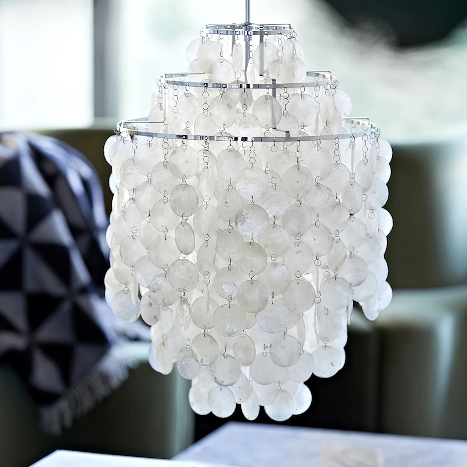 Lustre moderne en forme de nuage