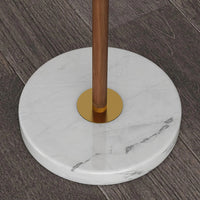 Antik stil plisseret gulvlampe