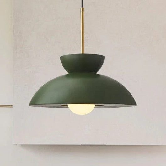 Trendy rund pendel i harpiks