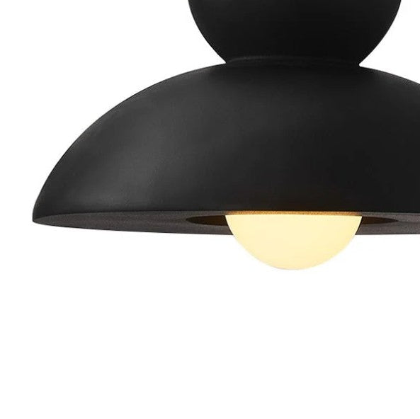 Trendy rund pendel i harpiks