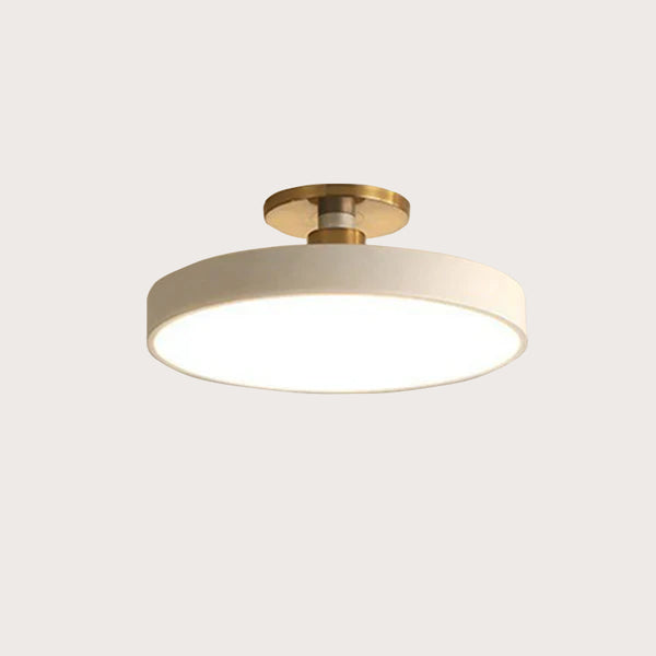 Nordic Round Flush Mount Loftslampe