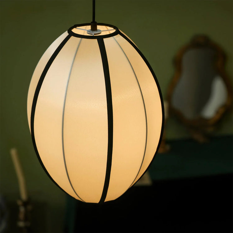Classic Oval Paper Pendant Light