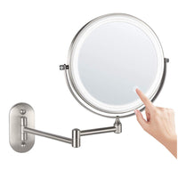 Glarefusion Three-tone Dimming Wall-mounted Makeup Mirror