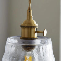 Minimalist Glass Cup Pendant Light