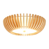 Træstråling loftslampe