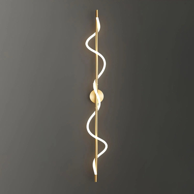 Stilfuld Spiral Design Iron Wall Light