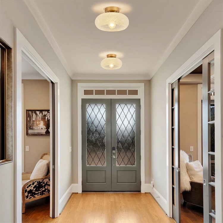 Klassisk Sphere Glas Glow Loftslampe